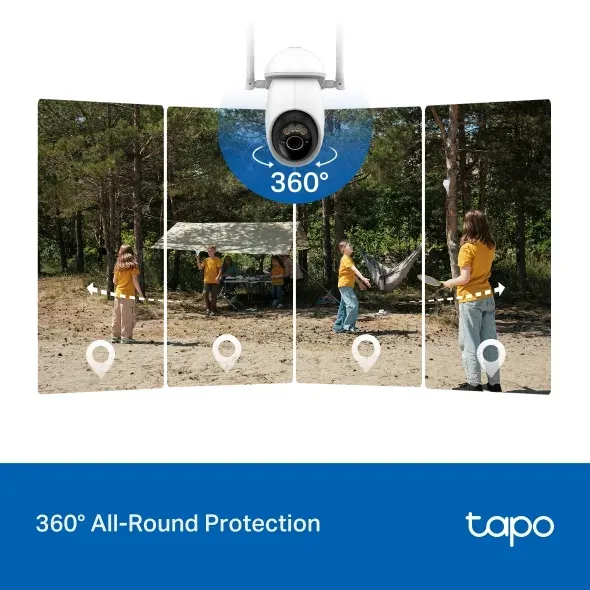 TP-Link Tapo C665G KIT Solárně napájená bezpečnostní kamera s otáčením/naklápění