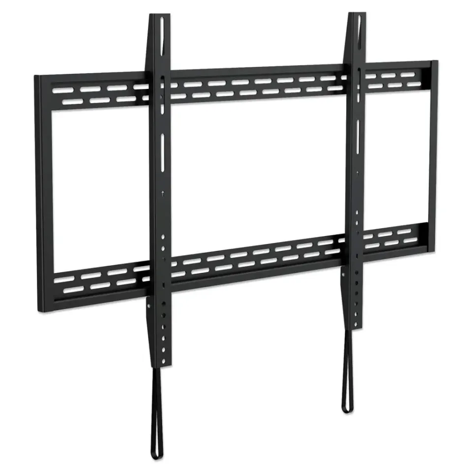 MANHATTAN nástěnný držák TV (60" to 100"), Heavy-Duty Low-Profile Large-Screen TV Wall Mount, pevný, tenký design, černá