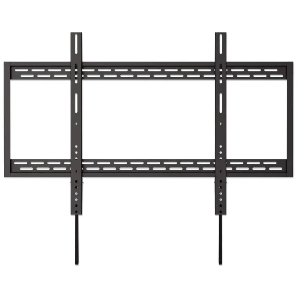 MANHATTAN nástěnný držák TV (60" to 100"), Heavy-Duty Low-Profile Large-Screen TV Wall Mount, pevný, tenký design, černá
