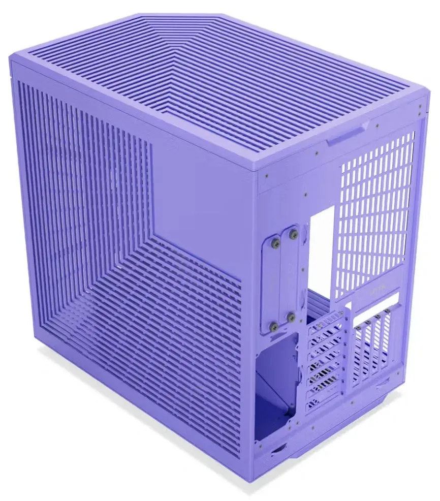 HYTE skříň Y70 Taro Milk / levé a přední sklo / Riser PCIe 4.0 / bez zdroje / 1x USB-C / 2x USB-A