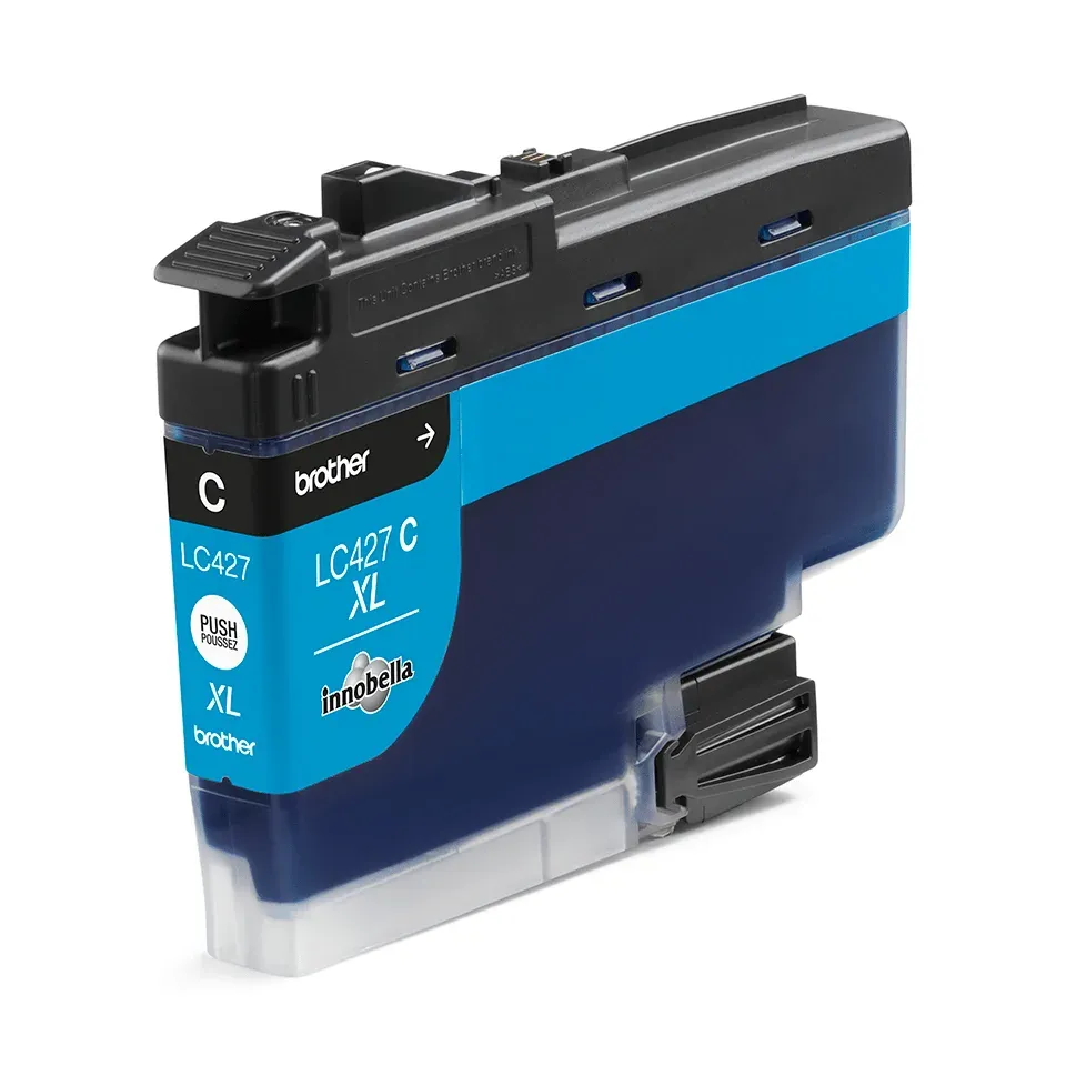 Brother LC-427XLC (inkoust cyan, 5000 str., ISO / IEC 24711)