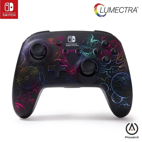 PowerA Vylepšený bezdrátový ovladač pro Nintendo s technologií Lumectra - Galact