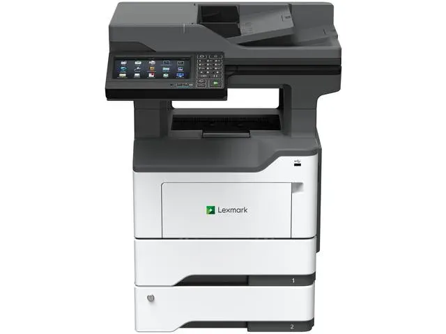 Lexmark MX622ade mono laser MFP, 47 ppm, síť, duplex, DADF, dotykový LCD