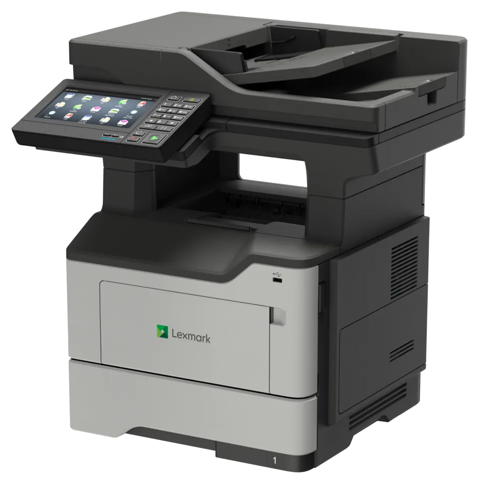 Lexmark MX622ade mono laser MFP, 47 ppm, síť, duplex, DADF, dotykový LCD