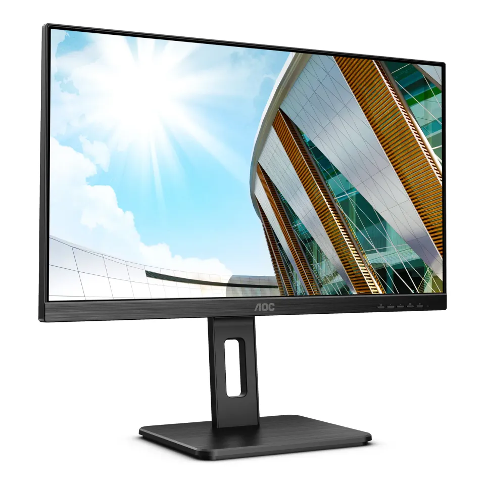 AOC LCD Q24P2Q 23,8" IPS/2560x1440@75Hz/4ms/250cd/50mil:1/VGA/HDMI/DP/4xUSB/Repr