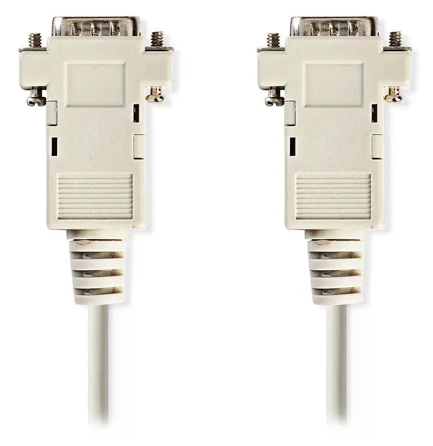 NEDIS kabel VGA (D-SUB)/ zástrčka VGA - zástrčka VGA/ slonovinová/ 2m