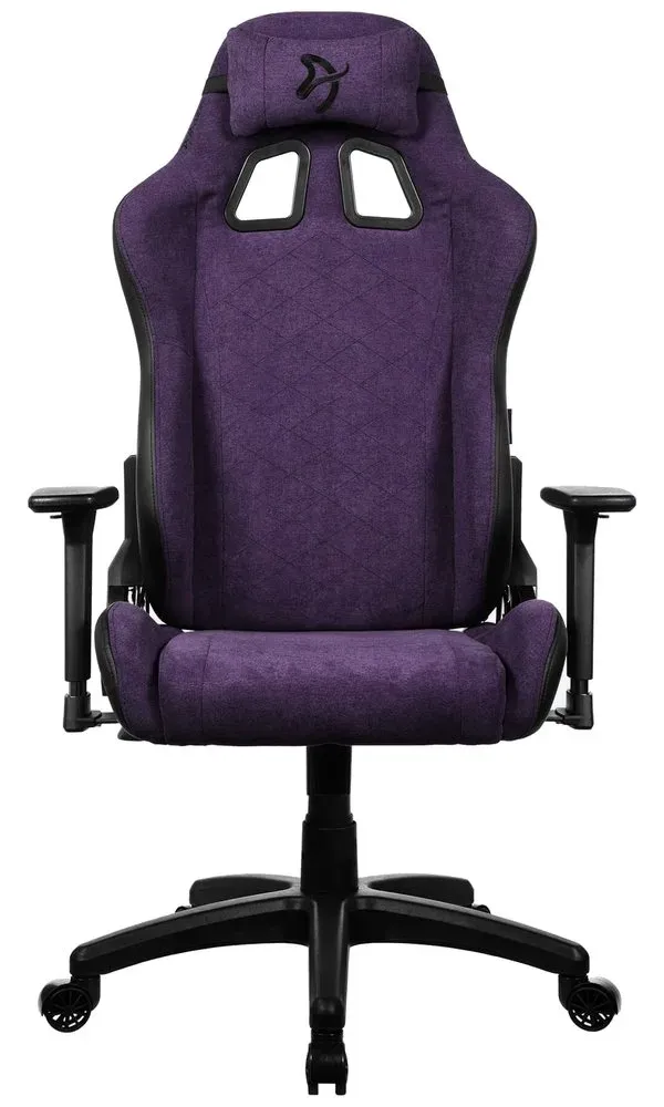 AROZZI herní židle AVANTI Soft Fabric Pure Purple/ látkový povrch/ fialová