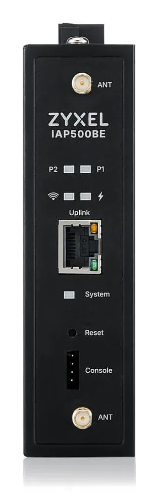 ZYXEL Zyxel IAP500BE, BE5000, Dual Radio 2x2 MU-MIMO, PoE+ (802.3at), Industrial AP, DIN Rail mounted Standalone/Nebula