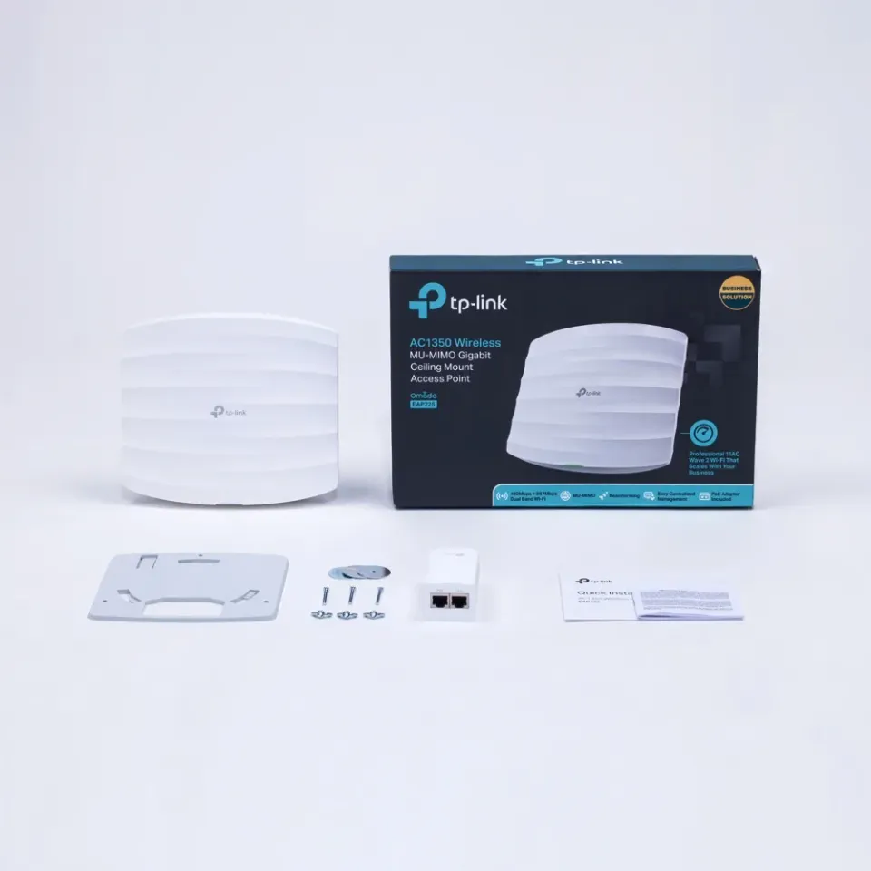 TP-LINK EAP225 Wireless AC1350 Mbit/s bezdrátový dvoupásmový gigabitový stropní Access Point