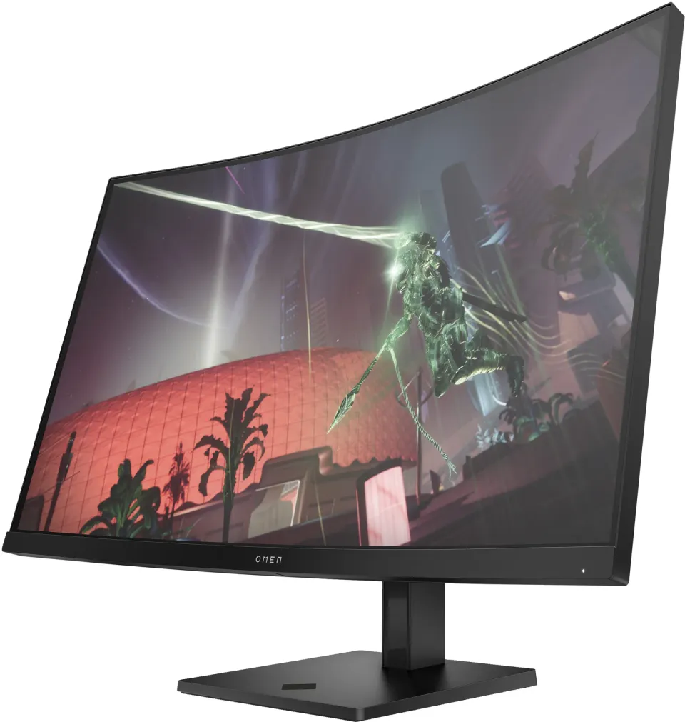 HP LCD OMEN 32c, 80cm 31,5" VA curved, QHD 2560x1440, 1ms, 400nits, 2xHDMI, 1xDP, VESA