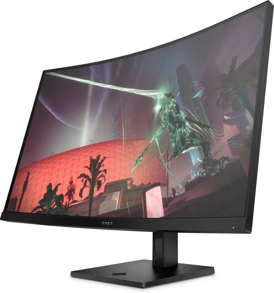 HP LCD OMEN 32c, 80cm 31,5" VA curved, QHD 2560x1440, 1ms, 400nits, 2xHDMI, 1xDP, VESA