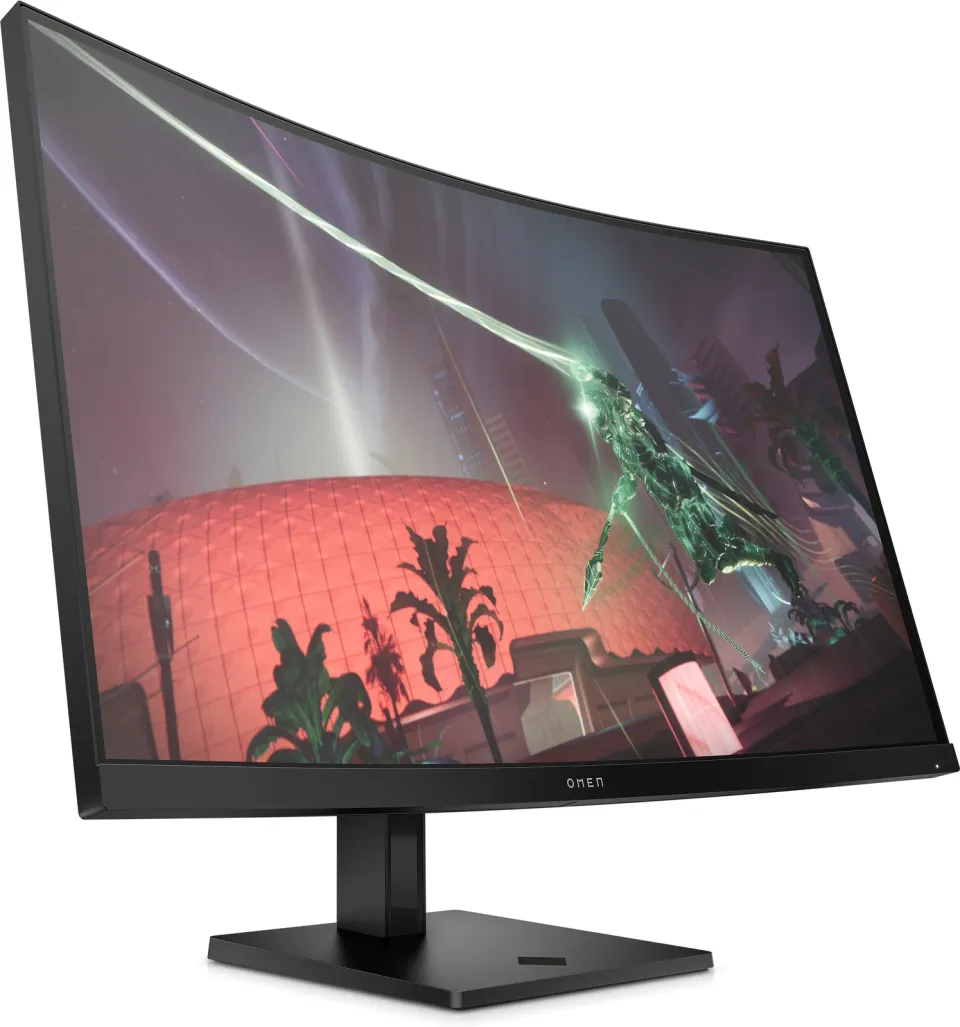 HP LCD OMEN 32c, 80cm 31,5" VA curved, QHD 2560x1440, 1ms, 400nits, 2xHDMI, 1xDP, VESA