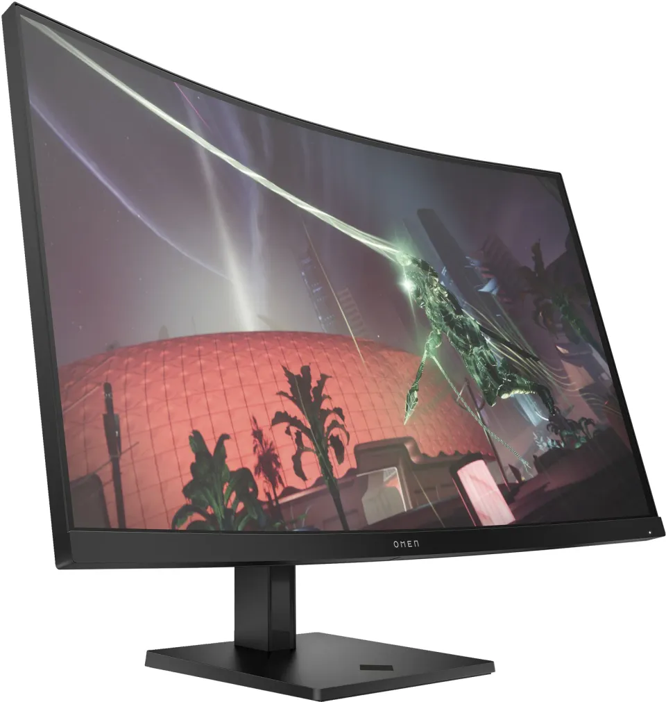 HP LCD OMEN 32c, 80cm 31,5" VA curved, QHD 2560x1440, 1ms, 400nits, 2xHDMI, 1xDP, VESA