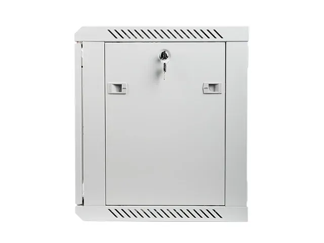 Nástěnný rack 19'' 9U 600X450mm šedý flat pack
