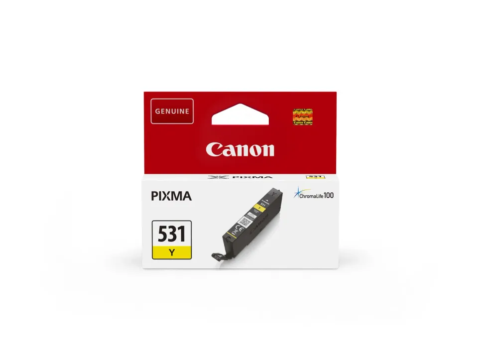Canon cartridge CLI-531Y Yellow/Yellow/191str.