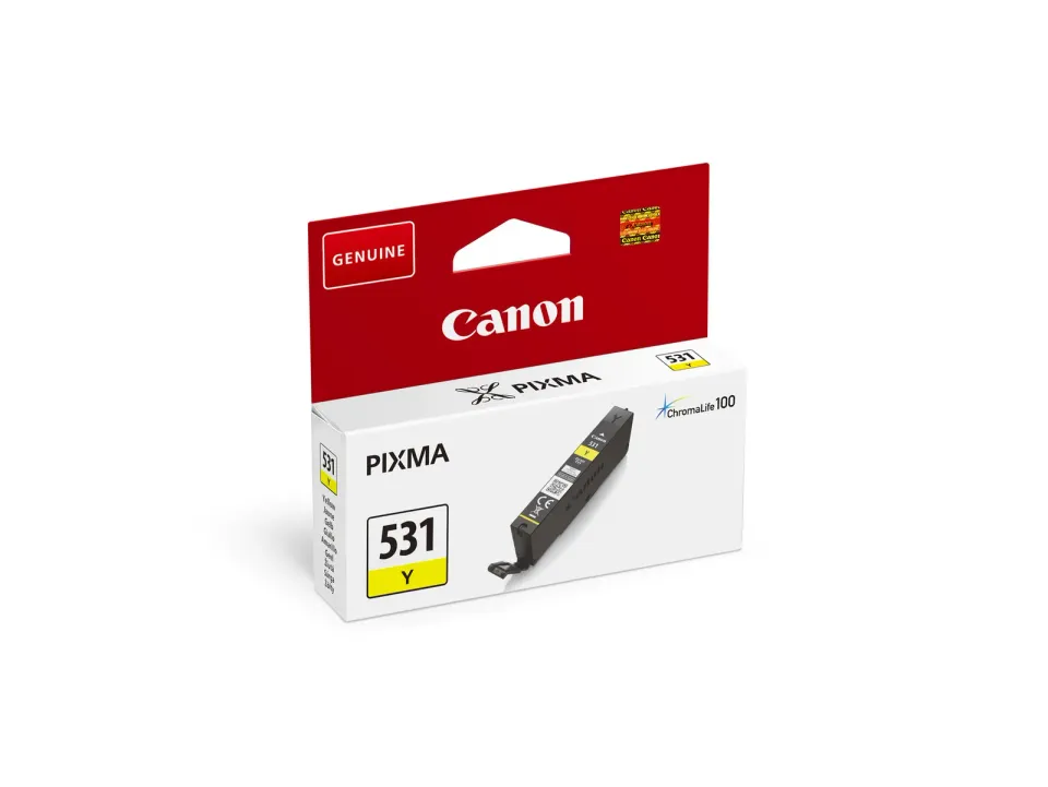 Canon cartridge CLI-531Y Yellow/Yellow/191str.