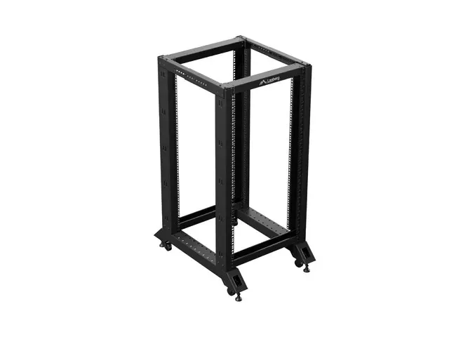 LANBERG OTEVŘENÝ RACK 22U 600X800 ČERNÝ V2