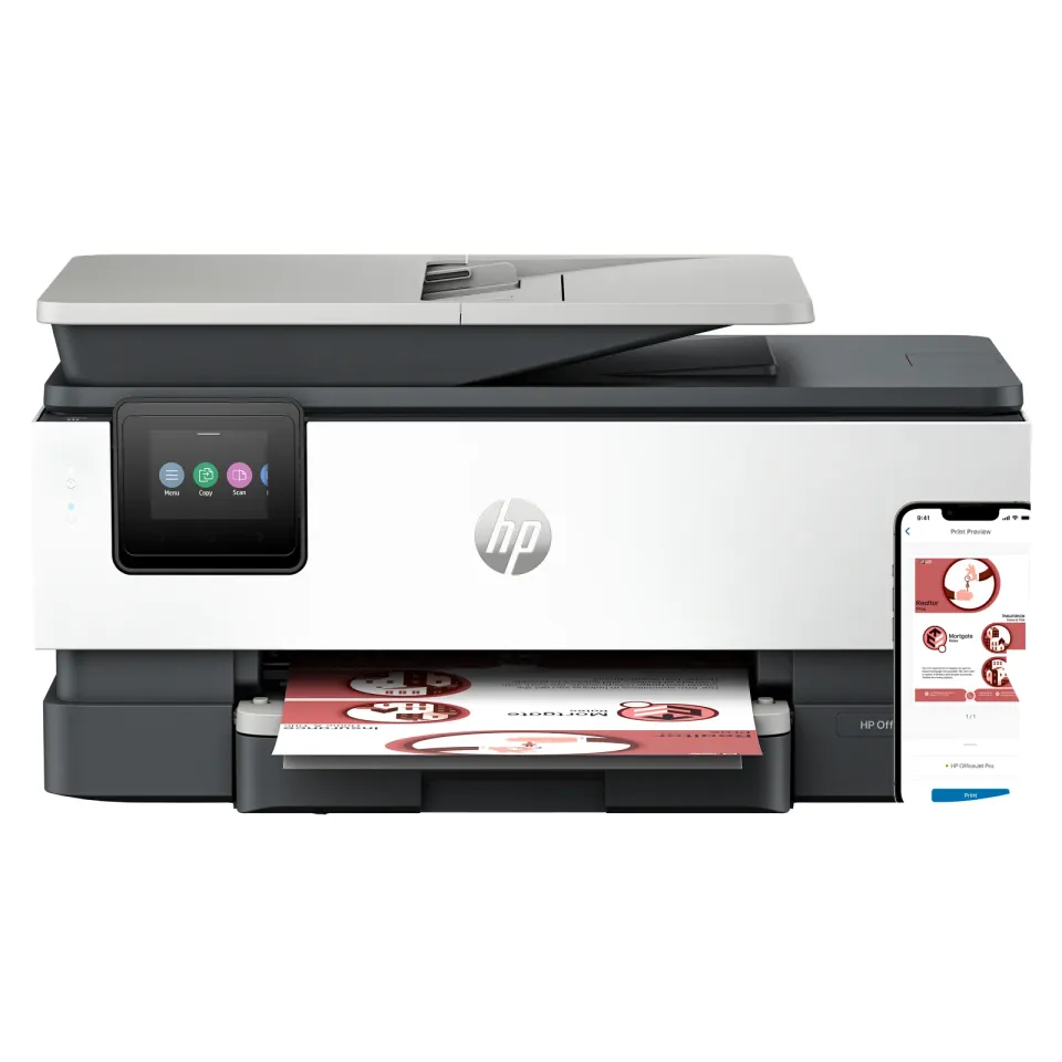 HP Officejet Pro 8132e (rozbalený) All-in-One A4+ USB+LAN RJ45+WIFI duplex, ADF (20/10 stran/min, multifunkce tiskárna/kopírka copy/scanner/fax MFP), Instant Ink, HP+