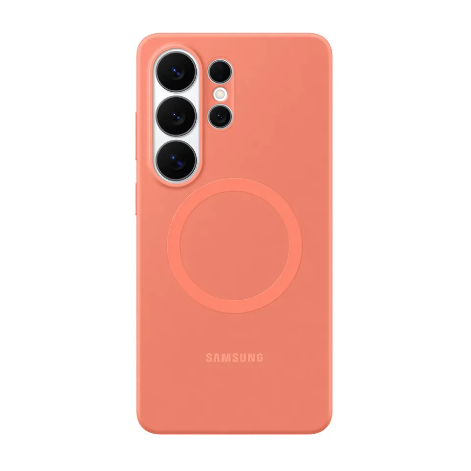 Samsung Silikonový kryt s magnetem S26 Ultra Coralred