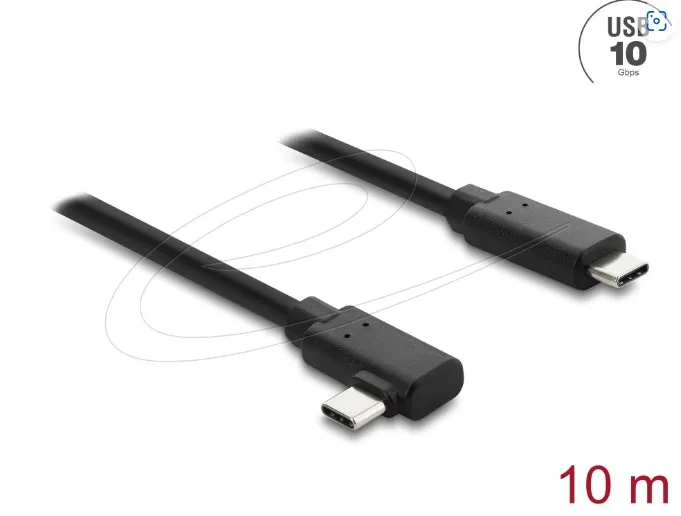 Delock Aktivní optický kabel USB 10 Gbps USB Type-C, ze zástrčky na zástrčku, pr (87242)