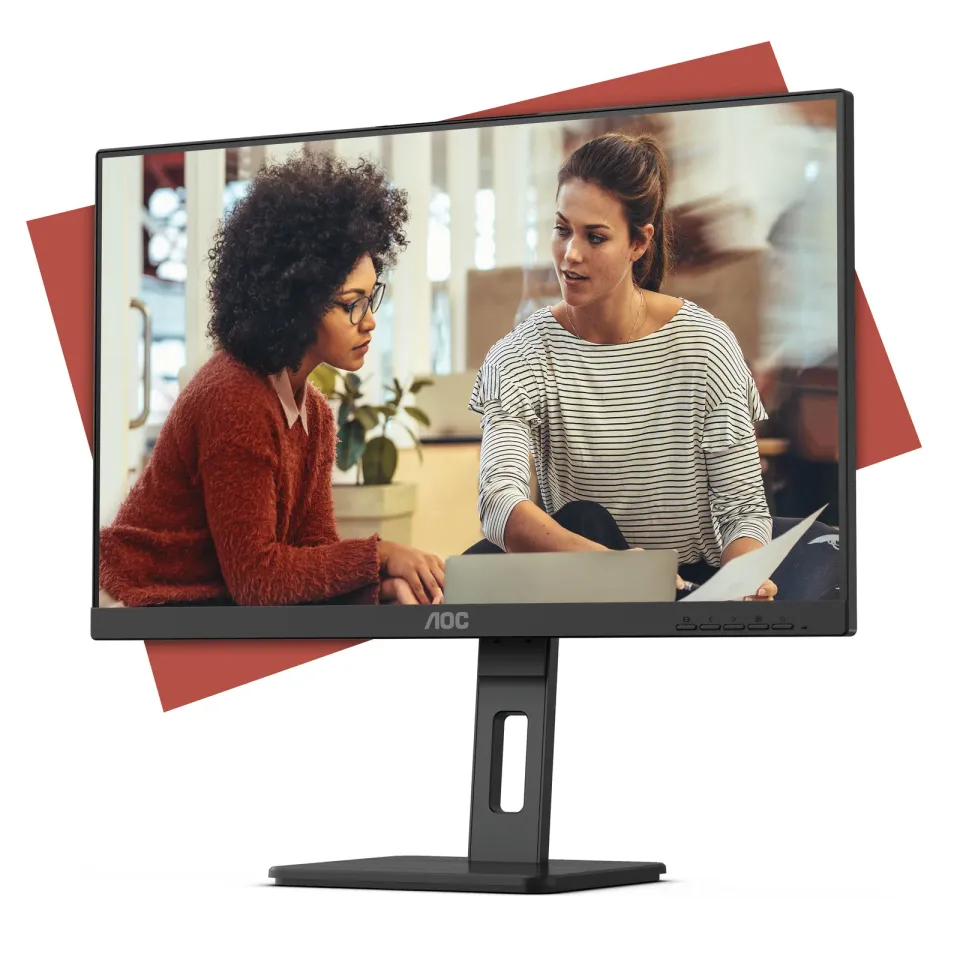 AOC LCD 24E3QAF 23,8" IPS/1920x1080@75Hz/4ms/300cd/VGA/HDMI/DP/Repro/Pivot/HAS/V