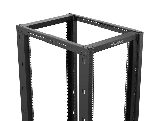 LANBERG OTEVŘENÝ RACK 42U 600X1000 ČERNÝ