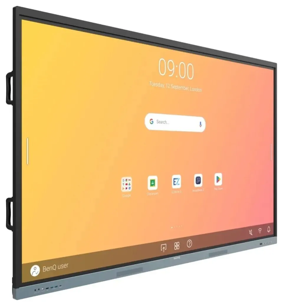 BenQ LCD RE8604A 86" interaktivní panel IPS Touch/3840×2160/1200:1/8ms/450 nits/