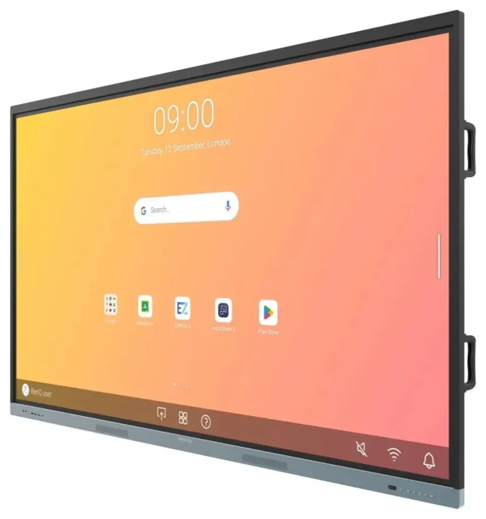 BenQ LCD RE8604A 86" interaktivní panel IPS Touch/3840×2160/1200:1/8ms/450 nits/