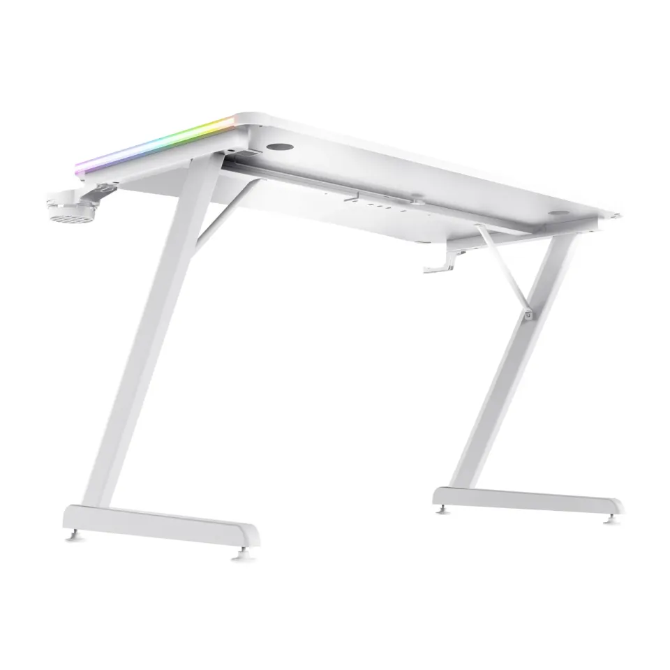 TRUST GXT709W LUMINUS RGB DESKGXT RGB DESK WHT
