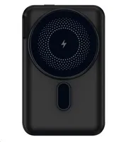WG Powerbank 10000 mAh s nabíjecím slotem na Apple Watch a stojánkem/black