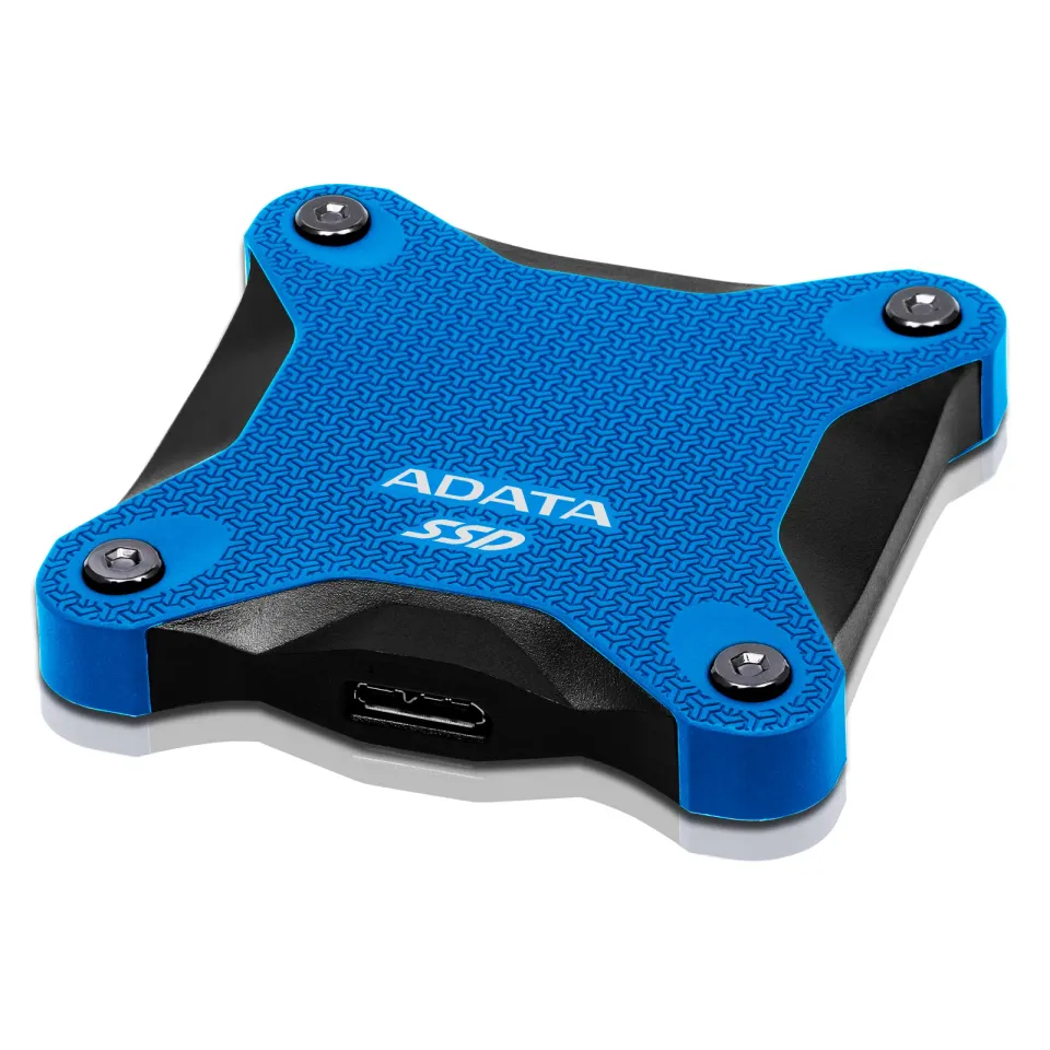 ADATA Externí SSD 1TB SD620, USB Micro-B, USB 3.2 Gen 2, R:520/W:460MB/s, modrá