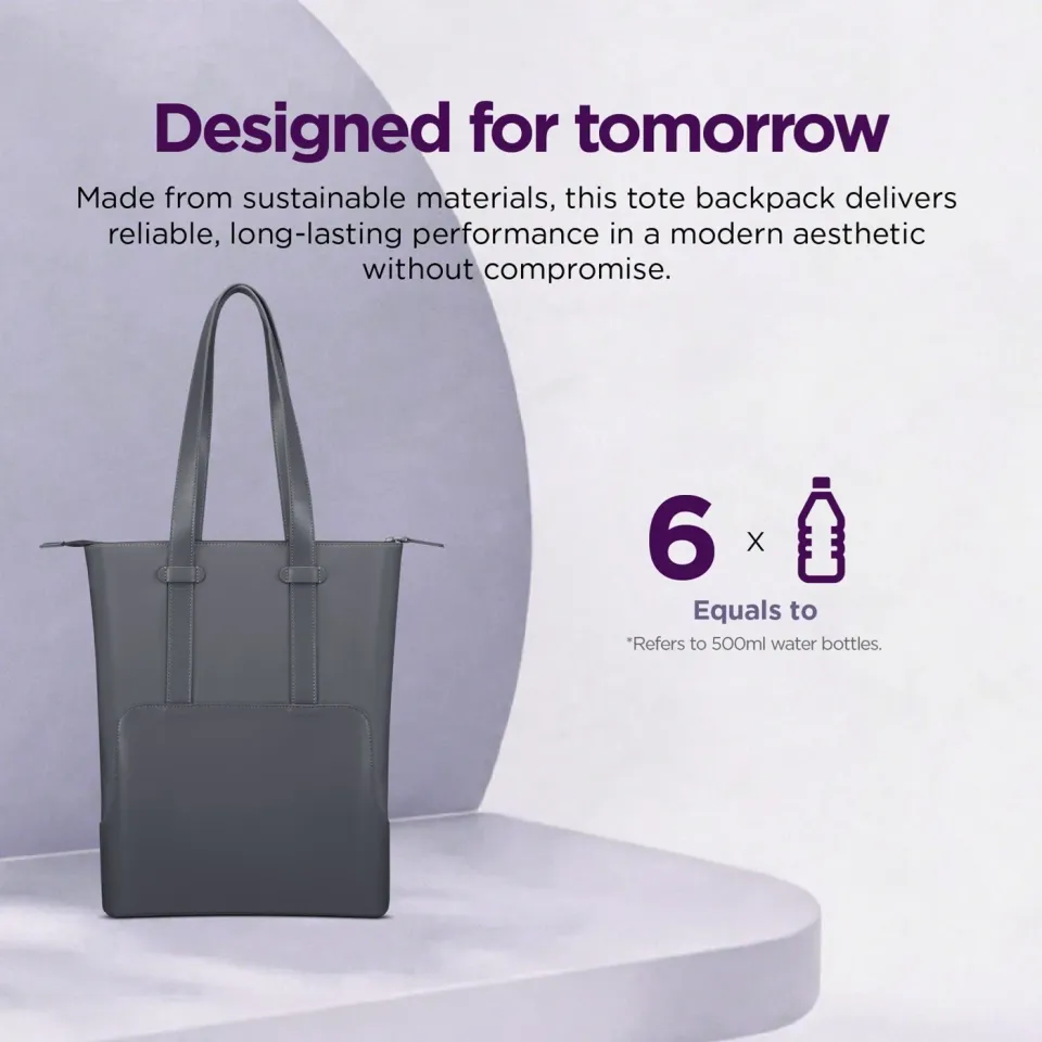 Lenovo 540 Convertible 16" Tote Backpack (Grey)