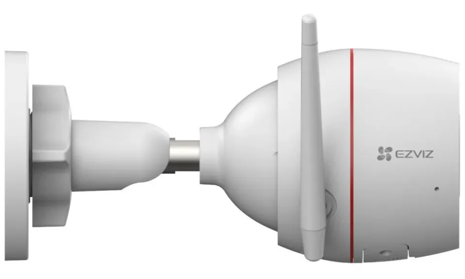 EZVIZ IP kamera H3C 2K+/ bullet/ Wi-Fi/ 4Mpix/ krytí IP67/ objektiv 4mm/ H.265/ IR přísvit až 30m/ bílá