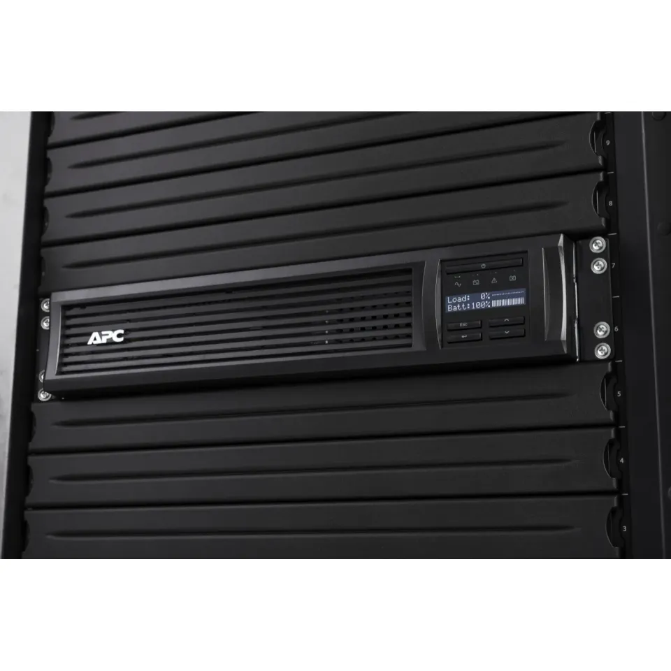 APC Smart-UPS 750VA LCD RM 2U 230V (500W) with Network Card