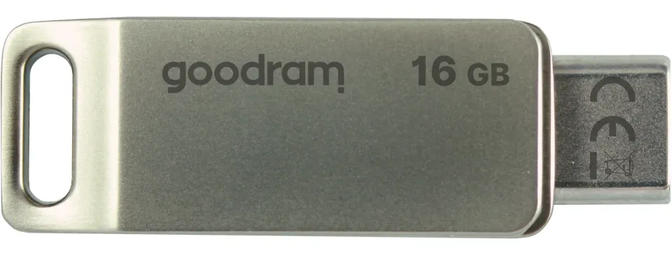 GOODRAM Flash Disk 16GB ODA3, USB 3.2, stříbrná
