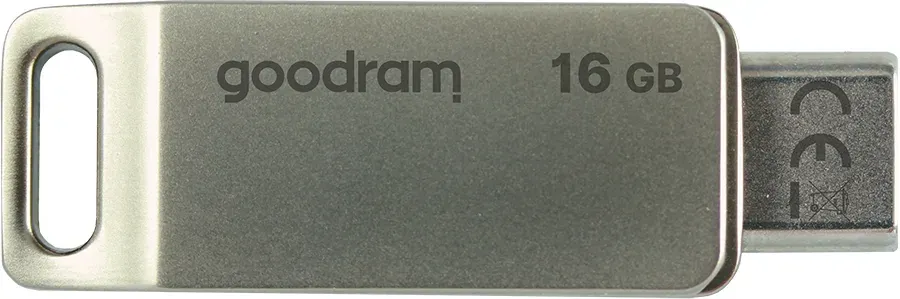 GOODRAM Flash Disk 16GB ODA3, USB 3.2, stříbrná