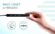 i-Tec USB3.0/LAN+HUB 3port Slim Gigabit Ethernet adaptér