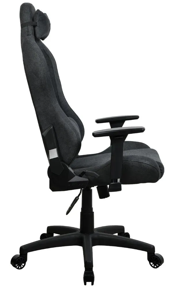 AROZZI herní židle TORRETTA Soft Fabric v2/ látkový povrch/ tmavě šedá