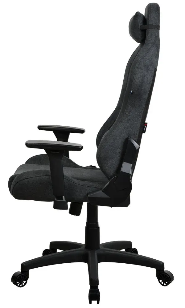 AROZZI herní židle TORRETTA Soft Fabric v2/ látkový povrch/ tmavě šedá