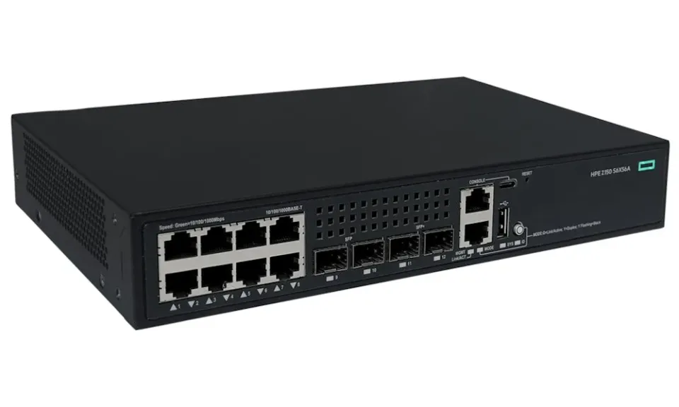 HPE Networking CW 2150 8p 10M/100M/1G 2p SFP 1G 2p SFP+ 1G/10G Switch