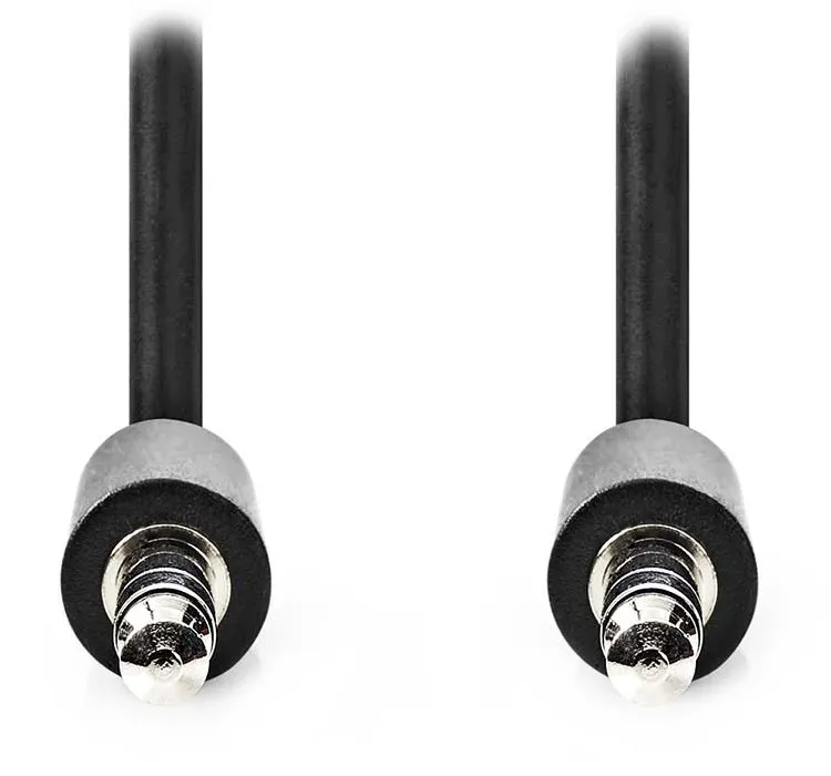 NEDIS kabel jack 3,5 mm - jack 3,5 mm/ černý/ bulk/ 1m