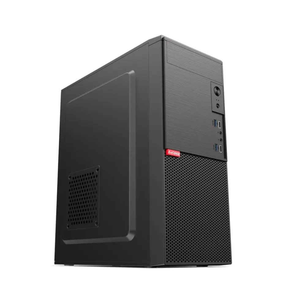 1stCOOL MiddleTower JAZZ 4, ATX black černý, bez zdroje, middletower ATX (USB3+ Audio) (PC case)