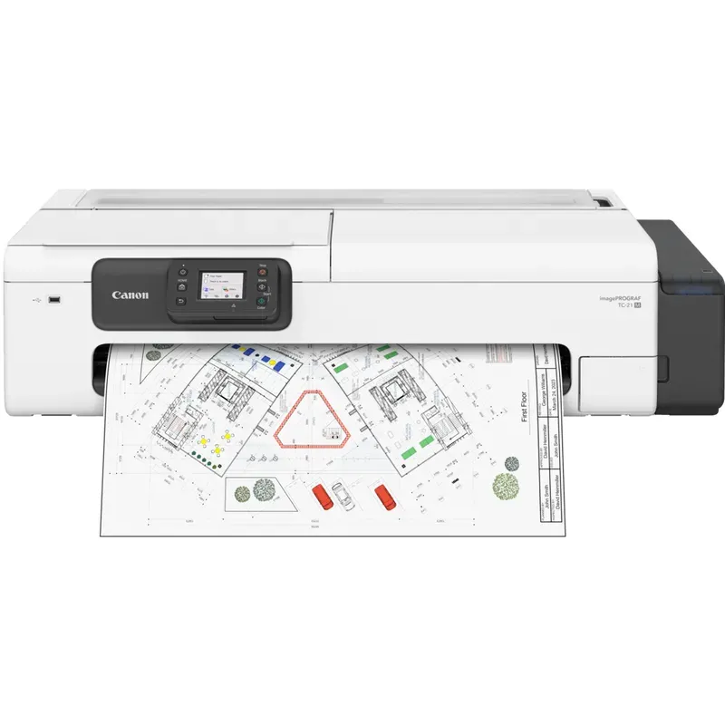 Canon imagePROGRAF TC-21M – 24"-Desktop-Großformat-Multifunktionsgerät (A1) mit A4-Scanner, Blatteinzug, WLAN und Ethernet