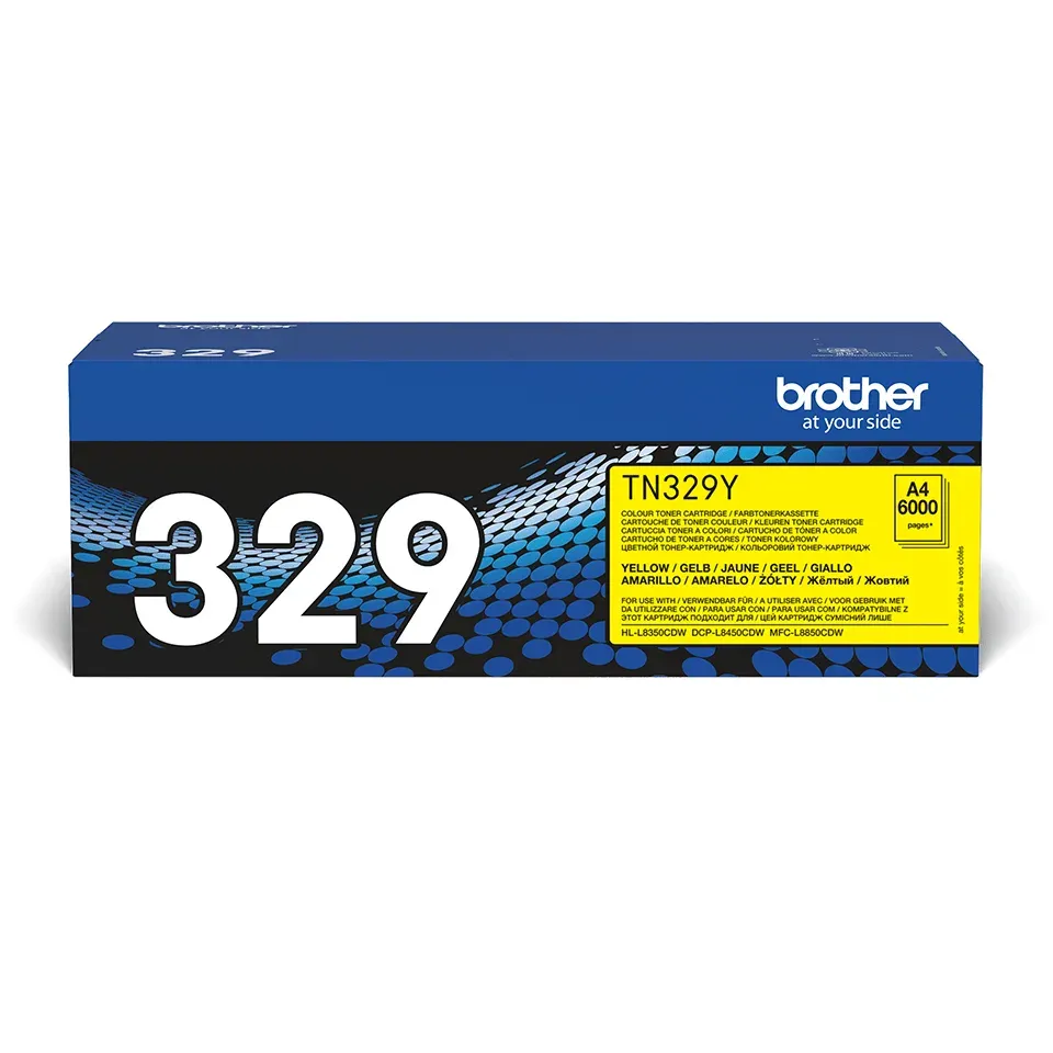 Brother - TN-329Y, toner yellow, 6 000 str.