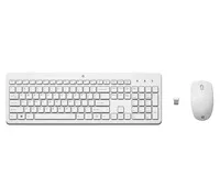 HP 230 Wireless Mouse and Keyboard Combo (White) CZ/SK - bezdrátová klávesnice a myš