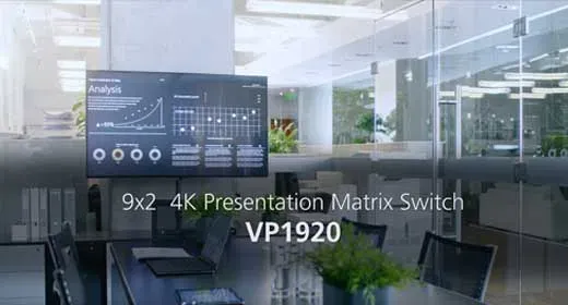 ATEN VP-1920 9 x 2 4K Presentation Matrix Switch