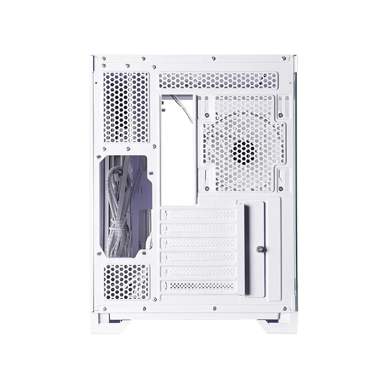 CHIEFTEC Visio / ATX / dvoukomorová / 6x120mm ARGB fan / 2xUSB 3.0 / USB-C / tvrz.sklo / bílá