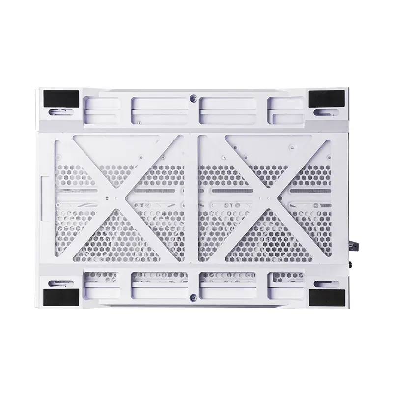 CHIEFTEC Visio / ATX / dvoukomorová / 6x120mm ARGB fan / 2xUSB 3.0 / USB-C / tvrz.sklo / bílá