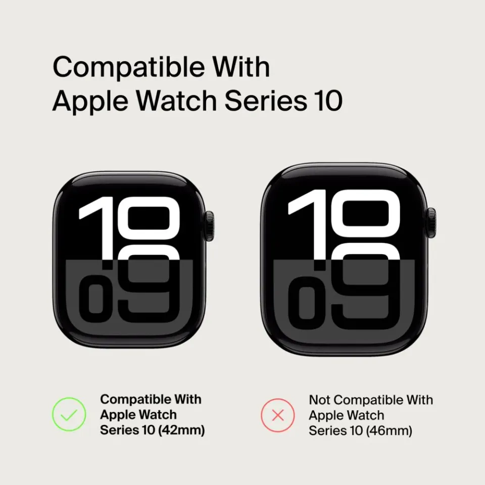 Belkin ochrana displeje ScreenForce 2v1 pro Apple Watch Série 10, 42mm, černé