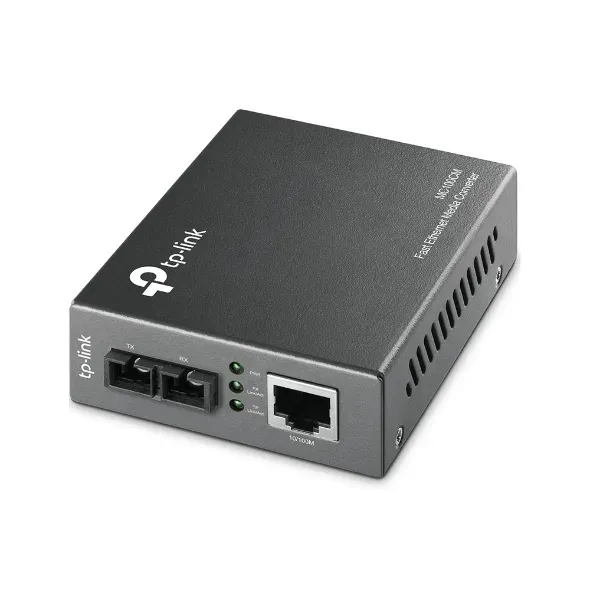 TP-LINK MC100CM převodník, 1x10/100M RJ45 / 1 x multi-mode S - Verze 2 (9V)
